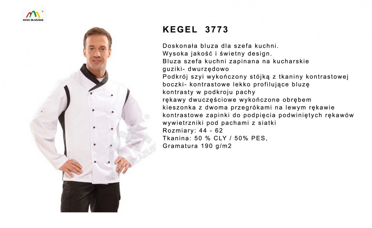 Bluza kucharska 3773
